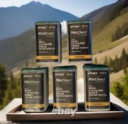 2024 Silver Eagle Star Privy 20 coin Tube First Strike Limited Mint Sealed PCGS