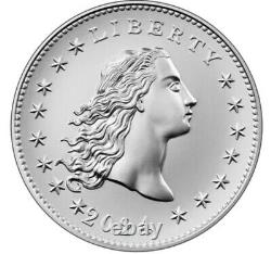2024 US MINT 230TH ANNIVERSARY FLOWING HAIR SILVER MEDAL Eagle OGP/COA
