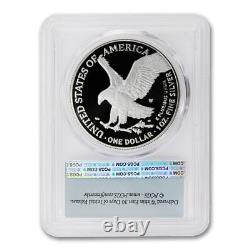 2024-W $1 American Silver Eagle Dollar PCGS PR70DCAM First Strike Flag Label