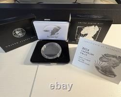 2024- W Eagle NGC PF 70 ultra cameo FDOI Gaudioso signed With OGP & COA