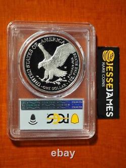2024 W Proof Silver Eagle Pcgs Pr70 Dcam Flag First Day Of Issue Fdi Label
