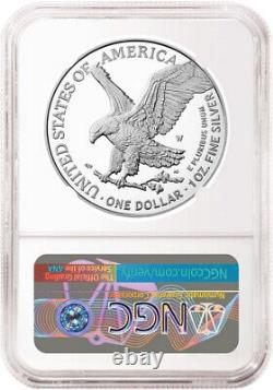 2024 w burnished uncirculated silver eagle ngc ms 70 fdoi 1st Pre-sale