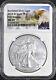 2024 W Burnished Uncirculated Silver Eagle Ngc Ms 70 First Releases Mtn In Hand