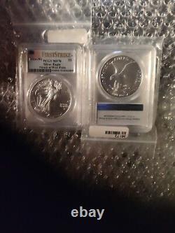 2024 w silver eagle ngc ms70 Lot C8. You Will Receive One Of Two Coins