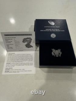 2025 250th Anniversary United States Army American Eagle 1 oz Silver Proof Coin