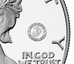 2025 American Silver Eagle Proof Marine Corps 250th Anniversary In Hand Ship Now