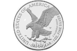 2025 Laser Engraved American Eagle One Ounce Silver Proof Coin