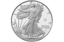 2025 Laser Engraved American Eagle One Ounce Silver Proof Coin