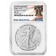 2025 (p) $1 American Silver Eagle First Eagle Privy Ngc Ms70 Fdi Liberty Bell