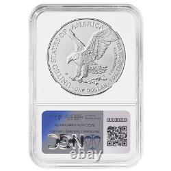 2025 (P) $1 American Silver Eagle First Eagle Privy NGC MS70 FDI Liberty Bell