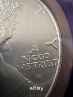 2025 (P) S$1-oz American Silver Eagle? Eagle Privy NGC MS69 TraderBea Purple