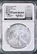 2025 P Silver Eagle Eagle Privy Ngc Ms70 First Day Dual Signed Mercanti Gaudioso