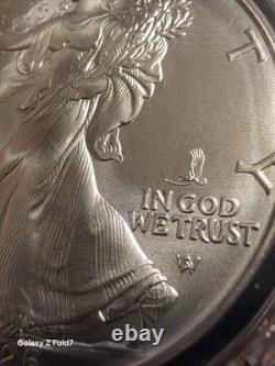 2025(P) Silver Eagle Eagle Privy PCGS MS70