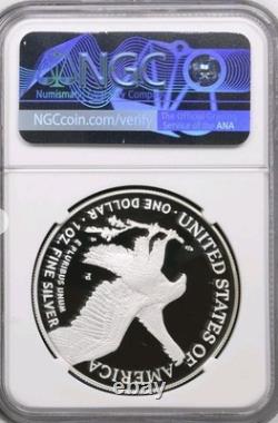 2025 P Silver Eagle US Marine Corp 250th Privy NGC PF70 Rhett Jeppson INHAND