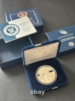 2025 S Silver Eagle $1 US NAVY Privy 250th Anniversary US Mint Box Coin