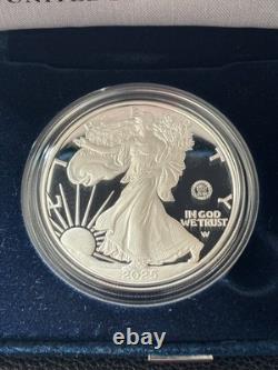 2025 S Silver Eagle $1 US NAVY Privy 250th Anniversary US Mint Box Coin