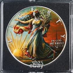 2025 Silver American Eagle $1 Walking Liberty Year 3025 Edition OGP STOCK
