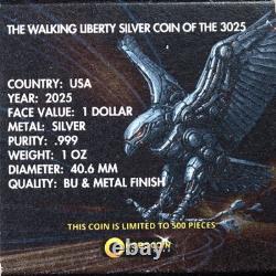 2025 Silver American Eagle $1 Walking Liberty Year 3025 Edition OGP STOCK