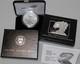2025 W $1 Burnished Silver Eagle Uncirculated West Point Mint Coin Box And Coa