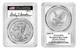 2025-w Burnished Silver Eagle Advanced Release Pcgs Sp70 Damstra Signed- Presale