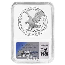 2025-W Proof $1 American Silver Eagle Army Privy NGC PF69UC Brown Label 250th