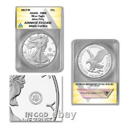 2025-W Proof $1 Silver Eagle US Army Privy PR69 Advanced Release- Presale