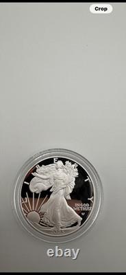 2025-W Proof American Silver Eagle Congratulations Set 1 oz. 999 Silver COA OGP