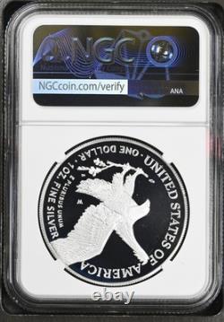 2025-W Proof Silver Eagle Laser Privy NGC PF70 First Day of Issue