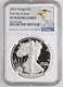2025 W Silver American Eagle S$1 Ngc Pf70 Ultra Cameo First Day Of Issue #936
