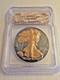 2025 W Silver Eagle Icg Ruthenium & Rose Gold 1/500