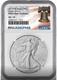 2025 P Silver Eagle With Eagle Privy Ngc Ms70 First Day Of Issue Philly Presale2