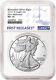 2025 W Burnished Silver Eagle Ngc Ms70 First Releases Fr Label Pre-sale