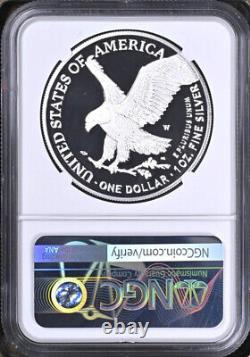 2025 w proof silver eagle ngc pf 70 uc first day of issue mtn label in hand