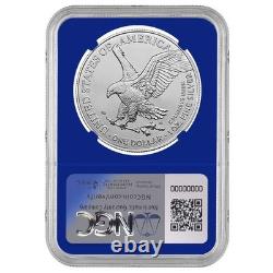 2026 $1 American Silver Eagle NGC MS70 Black Label Blue Core