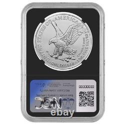 2026 $1 American Silver Eagle NGC MS70 ER Black Label Retro Core