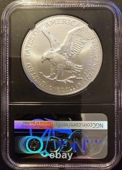 2026 American Silver Eagle MS-70 NGC (FDI, 40th Anniversary)