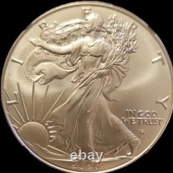 2026 American Silver Eagle MS-70 NGC (FDI, 40th Anniversary)