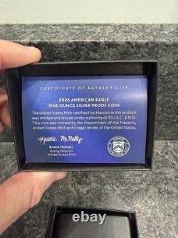 2026 P Congratulations Set American Eagle 1oz Silver Proof Coin 26RF IN HAND