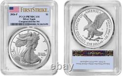 2026 P Congratulations Set Silver Eagle Proof PCGS PR70DCAM First Strike Flag
