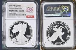 2026 P Silver Eagle $1 Congratulations NGC PF69 Ultra Cameo (ready)