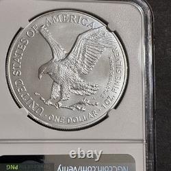 2026 Silver Eagle With 250 Official Mint Logo By NGC MS 70 250th Anniversary