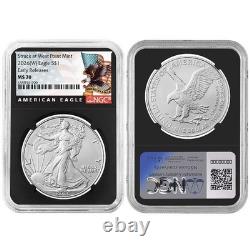 2026 (W) $1 1-oz American Silver Eagle NGC MS70 ER Black Label Retro Core