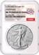 2026 W Enhanced Uncirculated Silver Eagle Ms70 Fr Presale