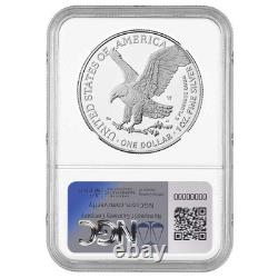 2026-W Proof $1 American Silver Eagle NGC PF70UC ER Blue Label