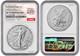 2026 W Silver American Eagle $1 Enhanced Ngc Ms70 First Day Issue #2830