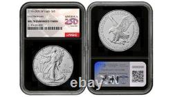 2026 W Silver American Eagle $1 Enhanced NGC MS70 First Releases #2830B