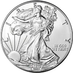 20 coin tube, roll of original BU American Silver Eagles from mint box