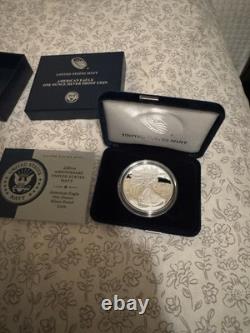 250th Anniversary US NAVY American Eagle One Ounce Silver Proof Coin SEALED
