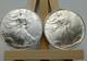 2 1 Oz American Silver Eagle Coin Combo 1998 & 1995 Gem Mint Uncirculated