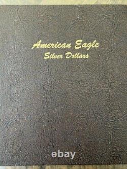 36 Coin Complete Set Silver American Eagle S In Dansco United States Dollars Gem